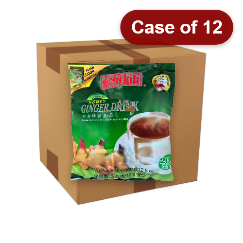 Load image into Gallery viewer, Gold Kili Instant Ginger Drink-金麒麟即沖即飲薑晶-20_18g-IDRI501-12