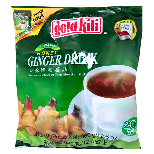 Load image into Gallery viewer, Gold Kili Instant Ginger Drink-金麒麟即沖即飲薑晶-20_18g-IDRI501