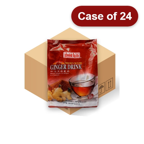 Load image into Gallery viewer, Gold Kili Instant Ginger Drink Brown Sugar-金麒麟即溶黑糖薑晶-20_18g-IDRI513-24