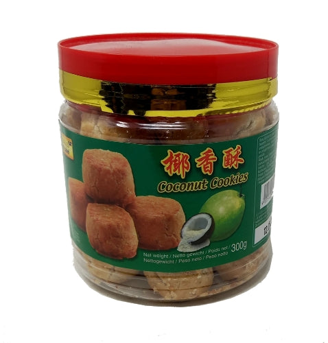 Load image into Gallery viewer, Gold Label Coconut Cookies-金牌椰香酥-300g-BISGL507