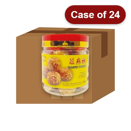 Load image into Gallery viewer, Gold Label Sesame Cookies-金牌芝麻酥-300g-BISGL504-24