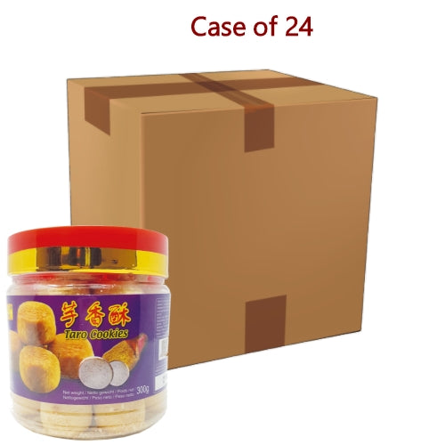 Load image into Gallery viewer, Gold Label Taro Cookies-金牌芋香酥-300g-BISGL502-24