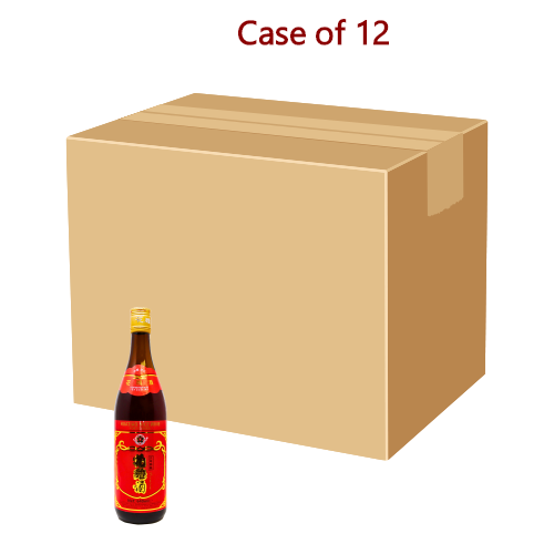 Load image into Gallery viewer, Gold Plum Rice Wine (Hua Tiao Chiew)-金梅花雕酒-640ml-WIN111-12