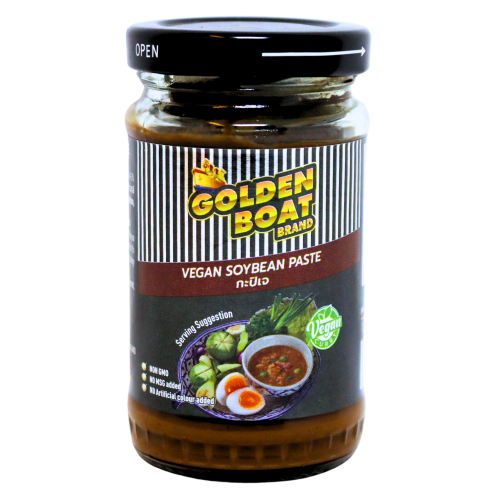 Load image into Gallery viewer, Golden Boat Vegan Soybean Paste-泰國源昌純素豆醬-110g-PASTE117