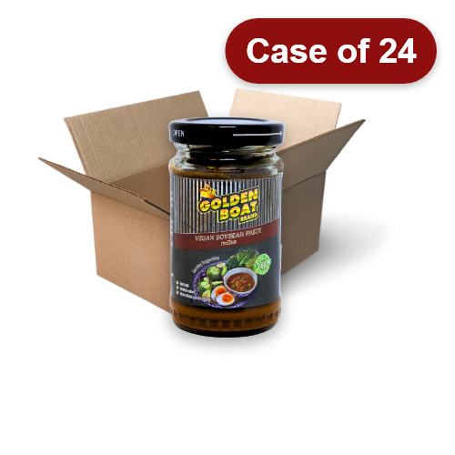 Load image into Gallery viewer, Golden Boat Vegan Soybean Paste-泰國源昌純素豆醬-110g-PASTE117-24