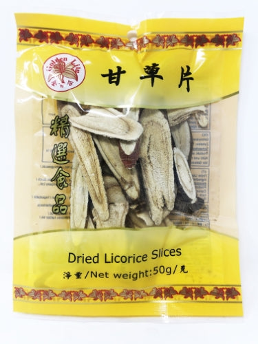 Load image into Gallery viewer, Golden Lily Dried Licorice Slice-金百合甘草片-50g-SPI237
