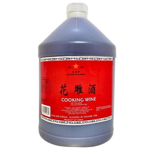 갤러리 뷰어에 이미지 로드, Golden Star Cooking Wine (Hua Tiao Chiew)-金星牌厨用花雕酒-3_785ltrs-WIN104