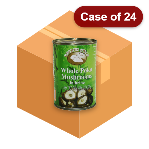 Load image into Gallery viewer, Golden Swan Po Ku Mushroom-金天鵝整香菇-284g-MSH207-24