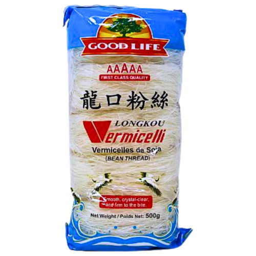 โหลดรูปภาพเข้าสู่ตัวดูแกลเลอรี, GoodLife Longkou FenSe Vermicelli 500g-龍口綠豆粉絲-500g-NOO502