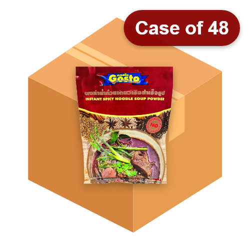 갤러리 뷰어에 이미지 로드, Gosto Noodle Soup Powder - Spicy-泰國香辣湯料粉-208g-STK228-48