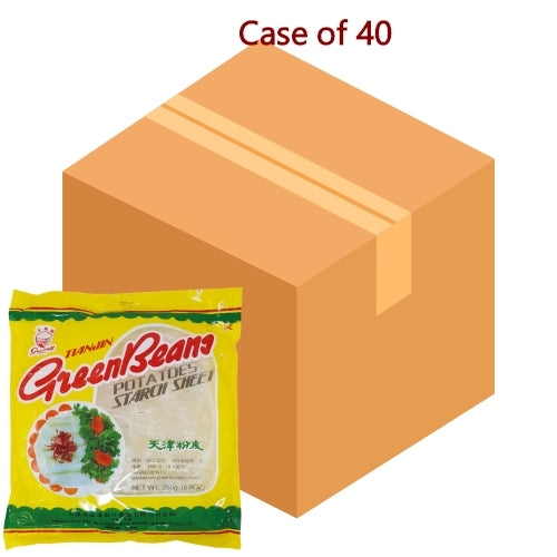 โหลดรูปภาพเข้าสู่ตัวดูแกลเลอรี, Great Wall Greenbeans Starch Sheet-長城牌天津粉皮-250g-DNOOTS101-40