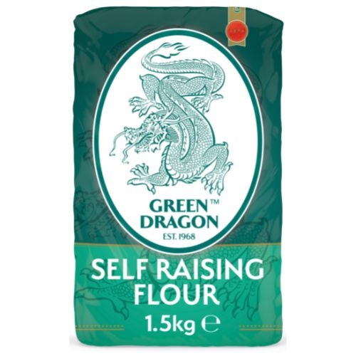 Load image into Gallery viewer, Green Dragon Self Raising Flour-青龍炸粉-1_5kg-FLO101