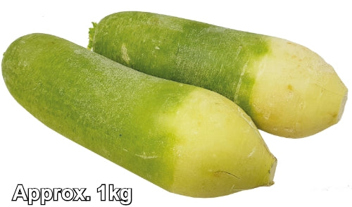 Load image into Gallery viewer, Green Mooli-新鮮青蘿蔔-1kg-FVEG211-1000