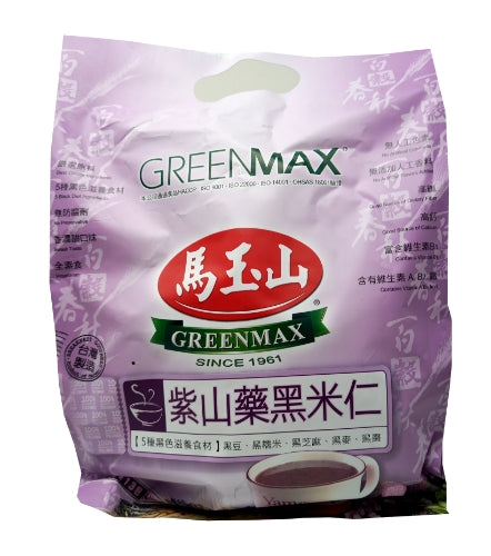 갤러리 뷰어에 이미지 로드, Greenmax Yam & Mixed Cereal-馬玉山紫山藥黑米仁-13_38g-CREAL118