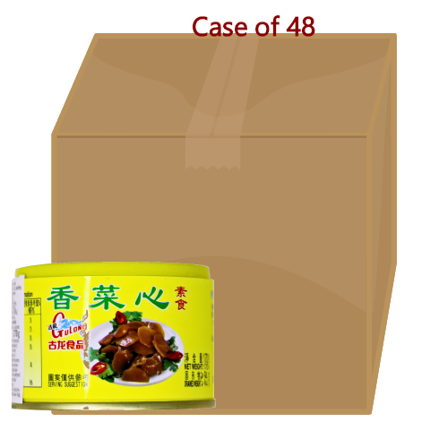 갤러리 뷰어에 이미지 로드, Gu Long Pickled Lettuce-古龍香菜心罐頭-170g-PRE424-48