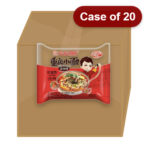 Load image into Gallery viewer, GuanYou Chongqing Noodle - Spicy Hot-光友重慶小麵-麻辣麵-105g-INGY152-20