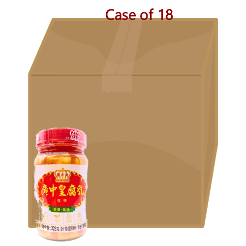 ギャラリービューアに画像を読み込む、GuangZhongHuang Spicy Fermented Beancurd-廣中皇辣腐乳-328g-BCURD232-18
