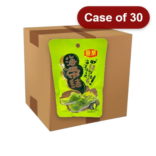 Load image into Gallery viewer, Guo Sheng Preserved Seaweed Knot - Spicy-國聖海帶結-山椒味-60g-PRE600-30