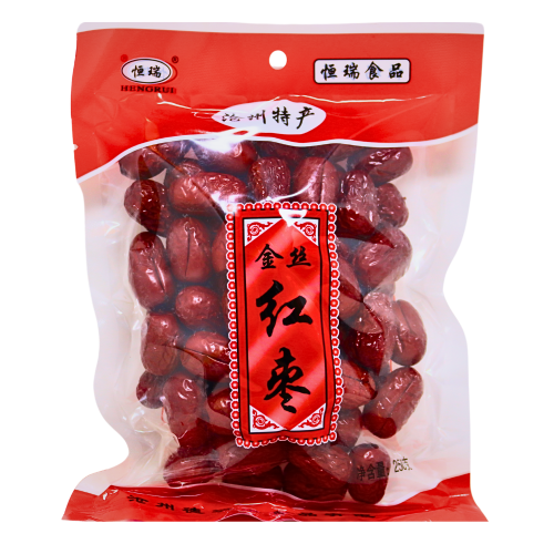 ギャラリービューアに画像を読み込む、HR Dried Red Date Jujube-恆瑞金絲紅棗-250g-SOUP150