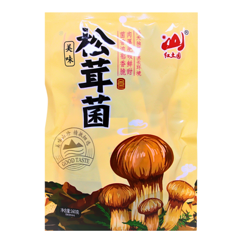 Load image into Gallery viewer, *HTY Spicy Mushroom - Matsutake*-*紅土園松茸菌*-160g-SNACHTY101