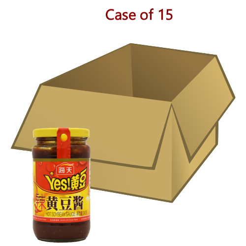 갤러리 뷰어에 이미지 로드, Haday Hot Soybean Sauce-海天辣黃豆醬-340g-SAUHD105-15