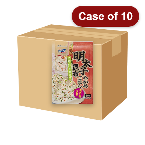 Load image into Gallery viewer, Hagoromo Wakame with Mentaiko Kelp Furikake (Rice Seasoning)-羽衣紫菜明太子昆布米飯調味料-30g-JPN640-10