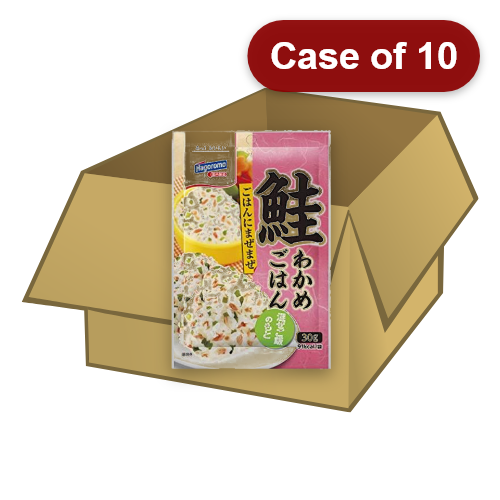Load image into Gallery viewer, Hagoromo Wakame with Salmon Furikake (Rice Seasoning)-羽衣紫菜三文魚米飯調味料-30g-JPN639-10