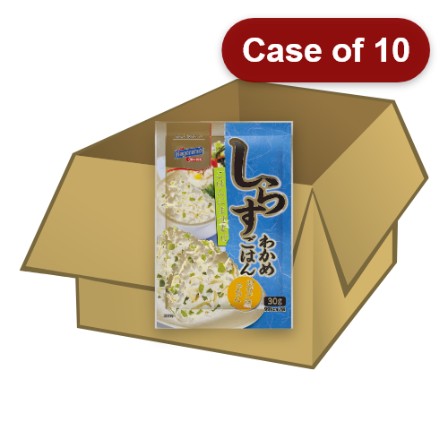 Load image into Gallery viewer, Hagoromo Wakame with Shirasu Furikake (Rice Seasoning)-羽衣紫菜銀魚米飯調味料-30g-JPN638-10