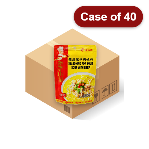갤러리 뷰어에 이미지 로드, HaiDiLao Golden Sour Beef Seasoning-海底撈酸湯肥牛調味料-150g-SEA366-40