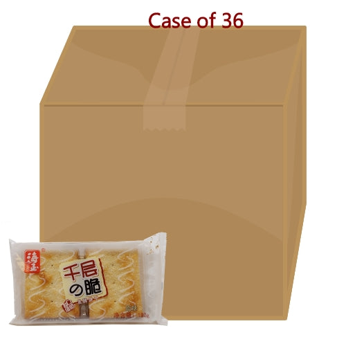 Tải hình ảnh vào trình xem Thư viện, HaiYu Crispy Cookies - Original-海玉千層脆餅乾原味-130g-BISHY104-36