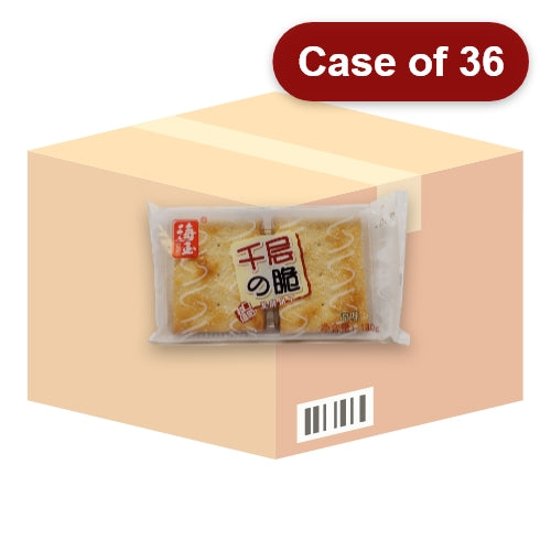 Load image into Gallery viewer, HaiYu Crispy Cookies - Original-海玉千層脆餅乾原味-130g-BISHY104-36