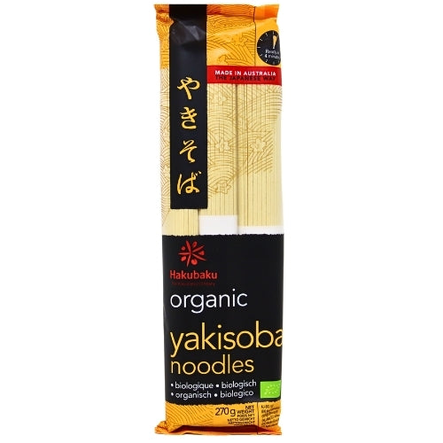 Load image into Gallery viewer, Hakubaku Organic Yakisoba-有機日式炒麵-270g-DNOOHA106