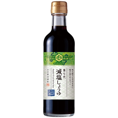 Load image into Gallery viewer, Hamadaya VII Less Salt Soy Sauce-濱田第七代減鹽醤油-300ml-SOY333