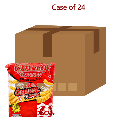 Load image into Gallery viewer, Hanami Toasted Prawn Crackers 52g-泰國鮮蝦條-52g-SNACHAN103-24