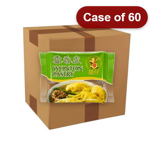 Load image into Gallery viewer, Happy Boy Wonton Pastry (Frozen)-福仔雲吞皮-200g-WRAP305-60