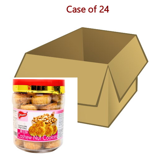 โหลดรูปภาพเข้าสู่ตัวดูแกลเลอรี, Happy Cashewnut Cookies-歡樂腰果酥-300g-BISHA203-24