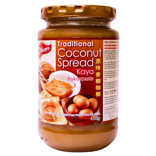 โหลดรูปภาพเข้าสู่ตัวดูแกลเลอรี, Happy Traditional Coconut Spread Kaya-原味香味咖呀-410g-JAM111