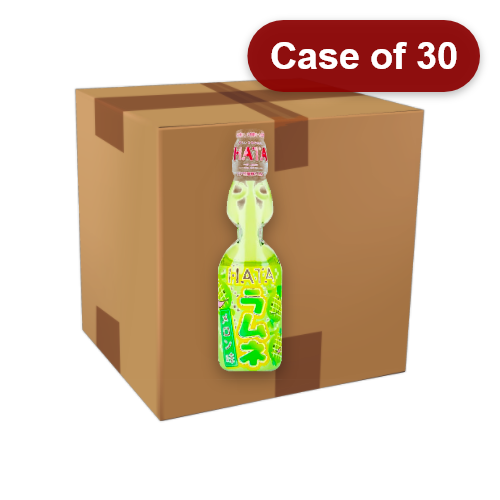 Load image into Gallery viewer, Hatakosen Ramune - Melon (Carbonated Soft Drink)-日本波子汽水-哈密瓜-200ml-DRIHT203-30