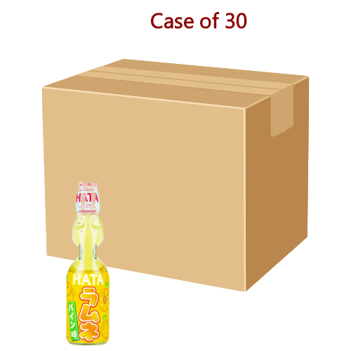 โหลดรูปภาพเข้าสู่ตัวดูแกลเลอรี, Hatakosen Ramune - Pineapple (Carbonated Soft Drink)-日本波子汽水-菠蘿-200ml-DRIHT204-30