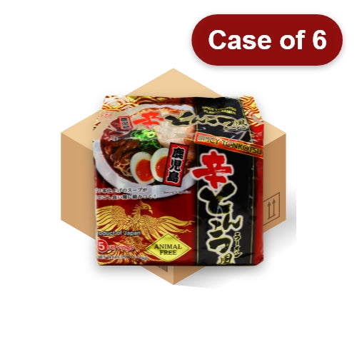 Load image into Gallery viewer, Higashimaru Ramen - Spicy Tonkutsu-日本東丸鹿兒島辛辣豬骨拉麵-5_78g-INHI103-6