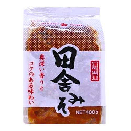 갤러리 뷰어에 이미지 로드, Hikari Inaka Miso Red-信州赤味噌-400g-JPN505