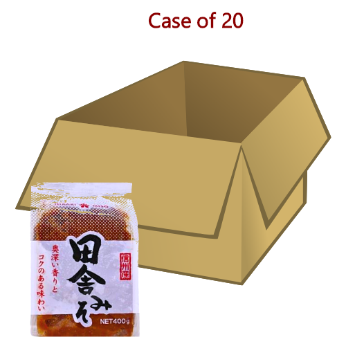 갤러리 뷰어에 이미지 로드, Hikari Inaka Miso Red-信州赤味噌-400g-JPN505-20