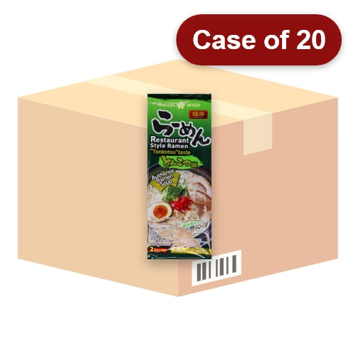Load image into Gallery viewer, Hikari Miso Restaurant Style Ramen - Tonkutsu-日本麵樂豚骨拉麵-188g-INHI203-20