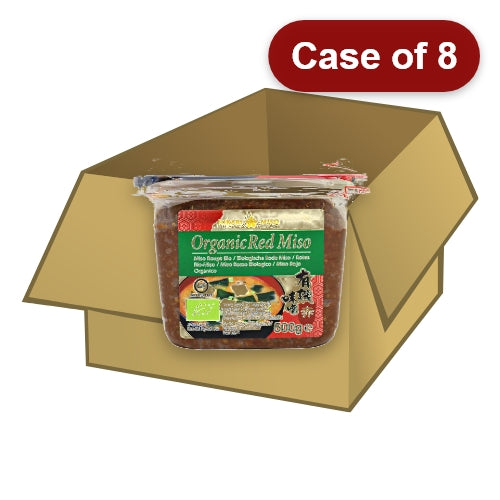 Load image into Gallery viewer, Hikari Organic Red Miso Paste-信州有機赤味噌(豆醬)-500g-JPN520-8