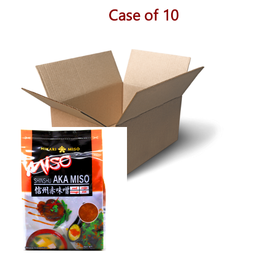 Load image into Gallery viewer, Hikari Red Soybean Paste (Aka Miso)-信州赤味噌(豆醬)-400g-JPN512-10