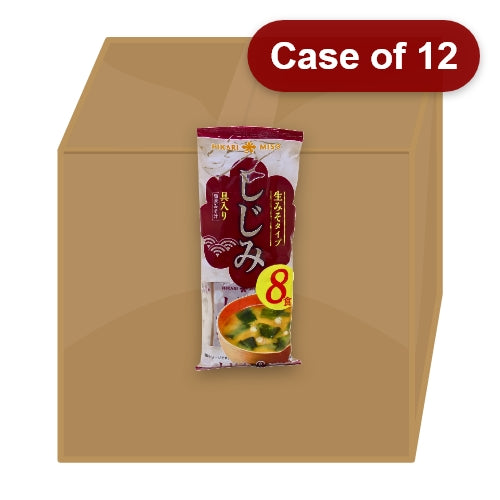 ギャラリービューアに画像を読み込む、Hikari Sokunama Shijimi (Clam) Miso Soup-信州生味噌湯-8_16_5g-JPN329-12