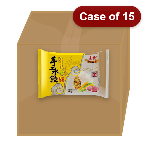 Load image into Gallery viewer, Honor Dumplings - Pork with Corn-康樂豬肉餃子-玉米-410g-DUMHR109-15
