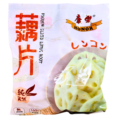 Load image into Gallery viewer, Honor Frozen Sliced Lotus Root-康樂冷凍蓮藕片-454g-FRO505