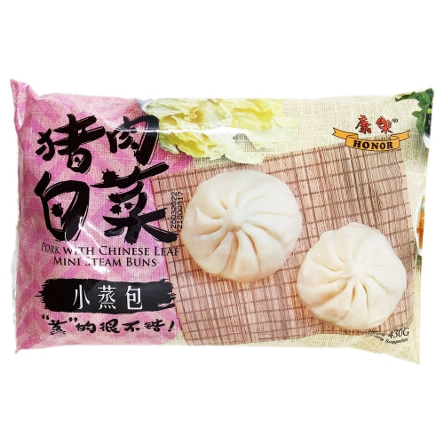 Load image into Gallery viewer, Honor Mini Bun - Pork with Chinese Leaves-康樂猪肉白菜小包子-430g-DIMHN107
