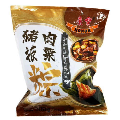 Load image into Gallery viewer, Honor Pork with Chestnut Zongzi-康樂豬肉板栗粽-300g-RCAKE120